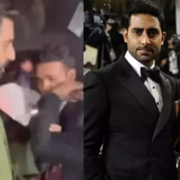 Abhishek Bachchan Protects Aishwarya And Aaradhya, Loses His Calm Over Shutterbugs, ‘Chillao Maat’