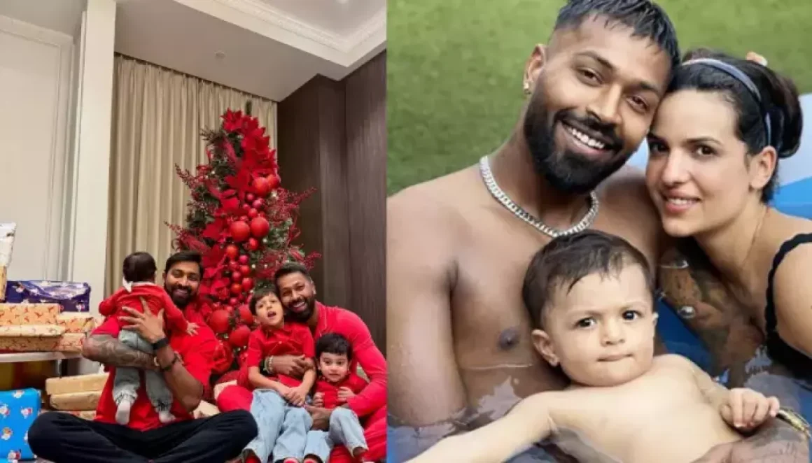 Hardik Pandya Makes Son, Agastya Sit On His Lap, Celebrates Christmas Without Natasa Stankovic