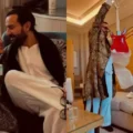 Taimur Ali Khan Gets A Bright Red Guitar As Christmas Gift, Daddy, Saif Shows Him How To Play