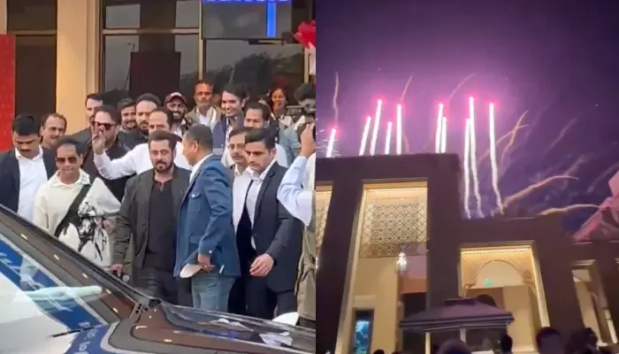 Ambanis Host A Special B'Day Party For Salman Khan In Jamnagar Where Fireworks Lit Up The Sky, More