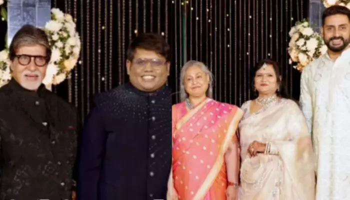 Amitabh Bachchan Graces Managing Director's Son's Wedding With Abhishek And Jaya Without Aishwarya