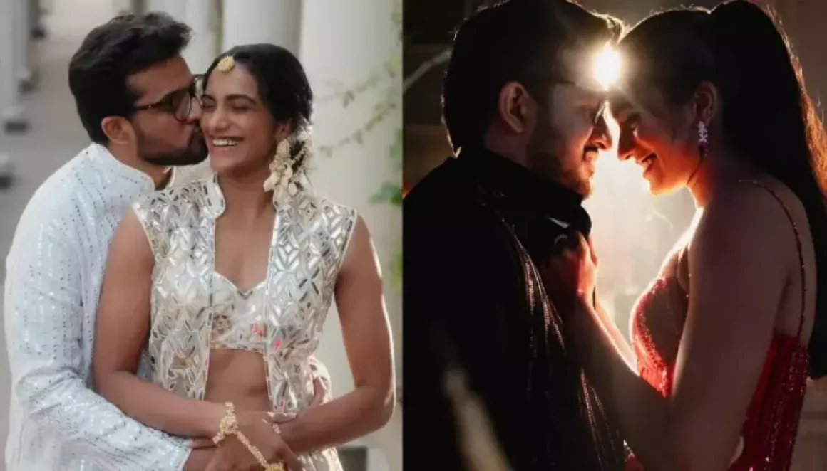 Newlyweds, PV Sindhu And Venkata Datta Sai Welcome 2025 In Style, Stun In Sparkly Ensembles