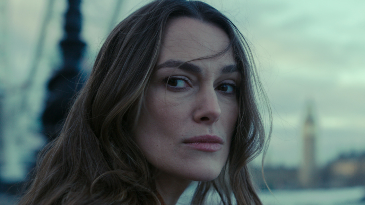 Keira Knightley in 'Black Doves'. Photo: Netflix.