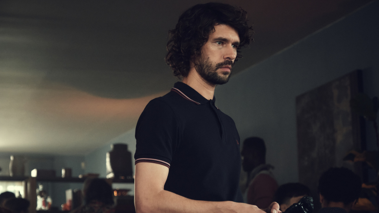 Ben Whishaw in 'Black Doves'. Photo: Netflix.