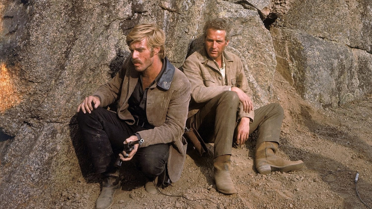 (L to R) Robert Redford and Paul Newman in 'Butch Cassidy and the Sundance Kid'. Photo: 20th Century-Fox.