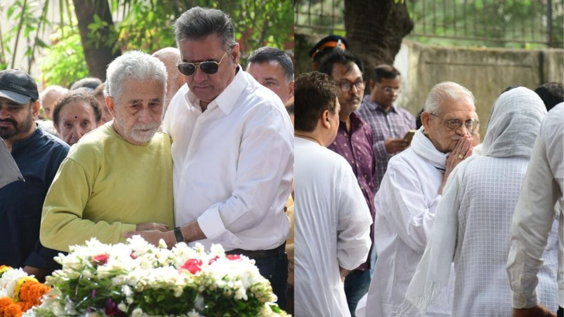 Filmmaker Shyam Benegal Cremated With Full State Honours. Naseeruddin Shah, Gulzar And Others Attend Last Rites