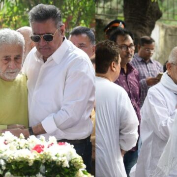 Filmmaker Shyam Benegal Cremated With Full State Honours. Naseeruddin Shah, Gulzar And Others Attend Last Rites