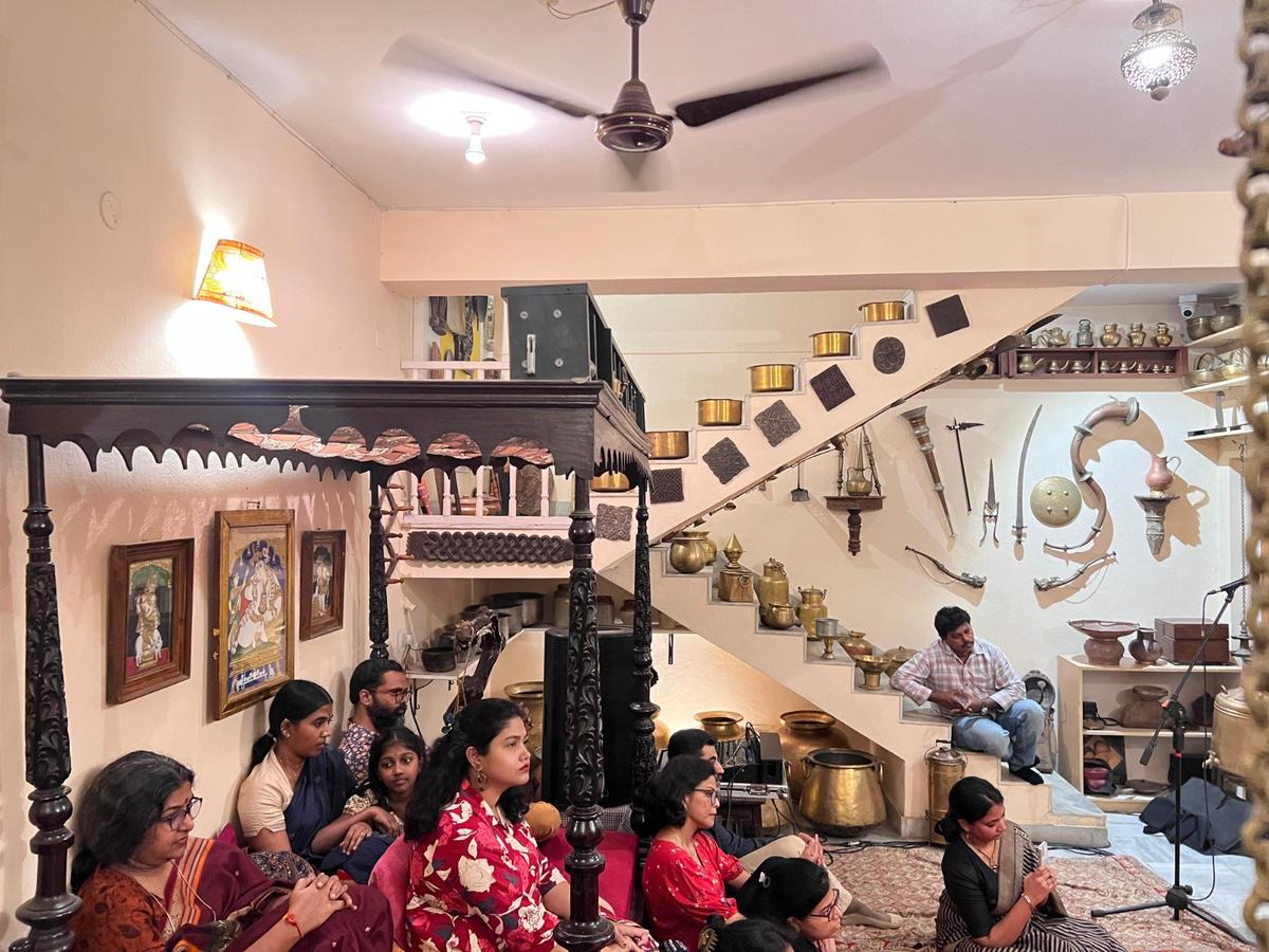 Audience at YK Home Museum