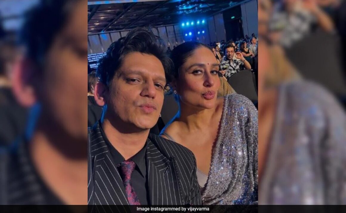 Nothing To See Here, Just Vijay Varma And Kareena Kapoor “Celebrating Multiple Wins With Bebo Pout”