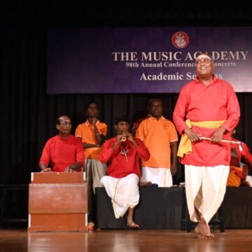 Koothu met classical at The Music Academy’s lec dem session