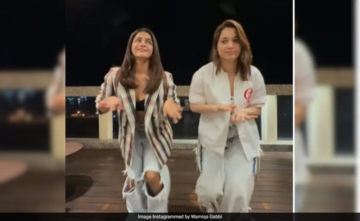 Tamannaah And Wamiqa Gabbi Dance To Nain Matakka. Varun Dhawan Approves