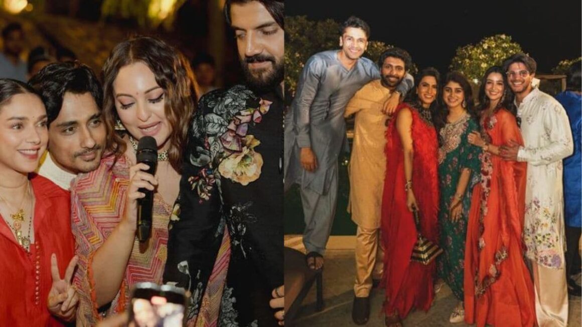 Dulquer Salmaan-Amal Sufiya, Sonakshi Sinha-Zaheer Iqbal And More “Shiny Happy People” Who Joined The Celebrations