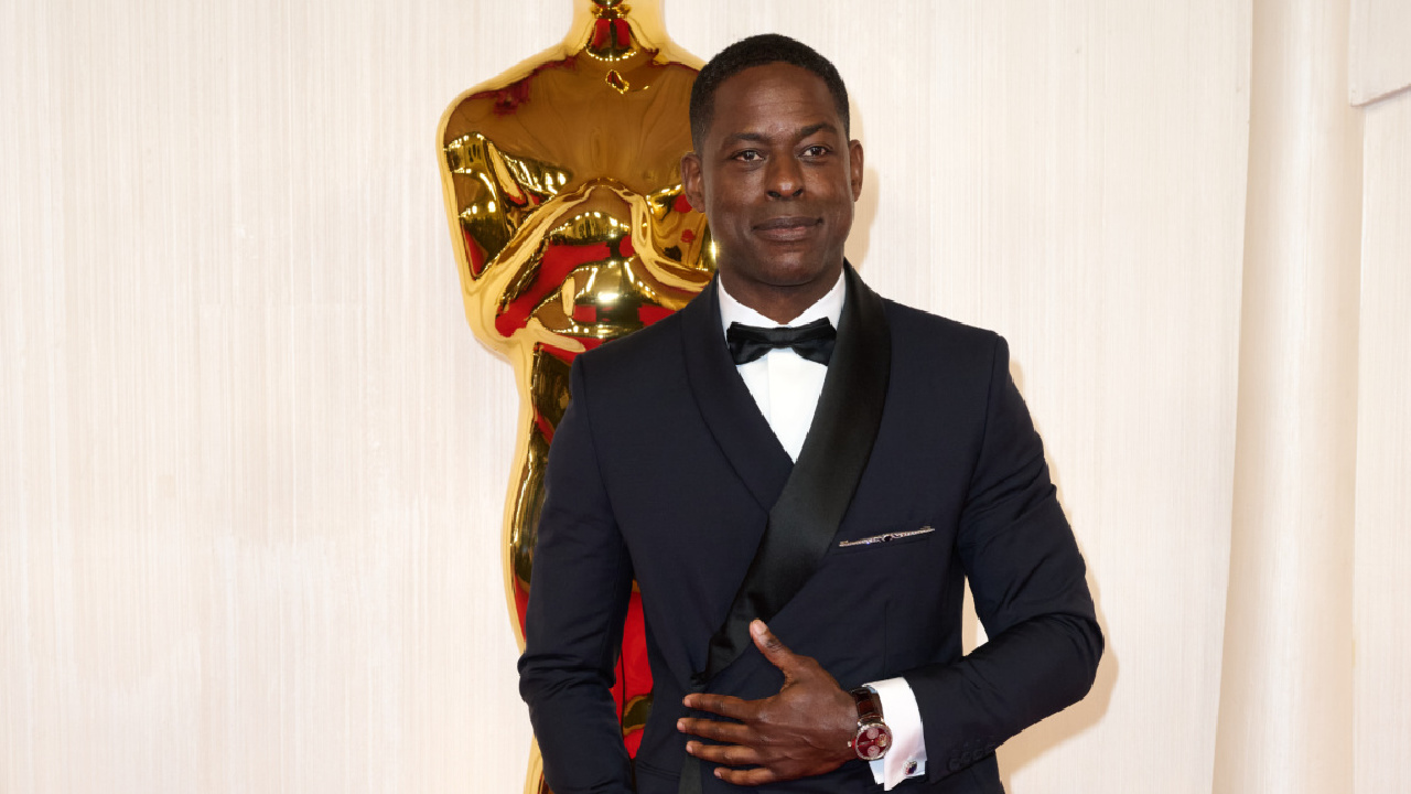 Oscar® nominee Sterling K. Brown arrives on the red carpet of the 96th Oscars® at the Dolby® Theatre at Ovation Hollywood on Sunday, March 10, 2024. Credit/Provider: Nick Agro / ©A.M.P.A.S. Copyright: ©A.M.P.A.S.