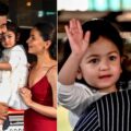 Ranbir Kapoor And Alia Bhatt’s Daughter Raha Blew Kisses For The Paparazzi