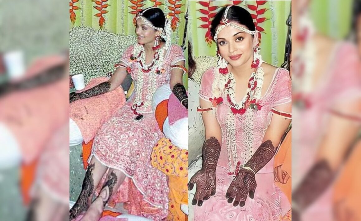 Amid Split Rumours With Abhishek Bachchan, Aishwarya Rai Bachchan’s Pics From Her Mehendi Ceremony Go Viral (Again)