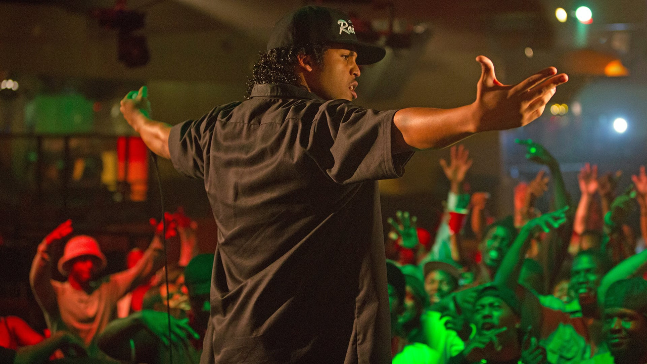 O'Shea Jackson Jr. as O'Shea "Ice Cube" Jackson Sr. in 'Straight Outta Compton'. Photo: Universal Pictures.