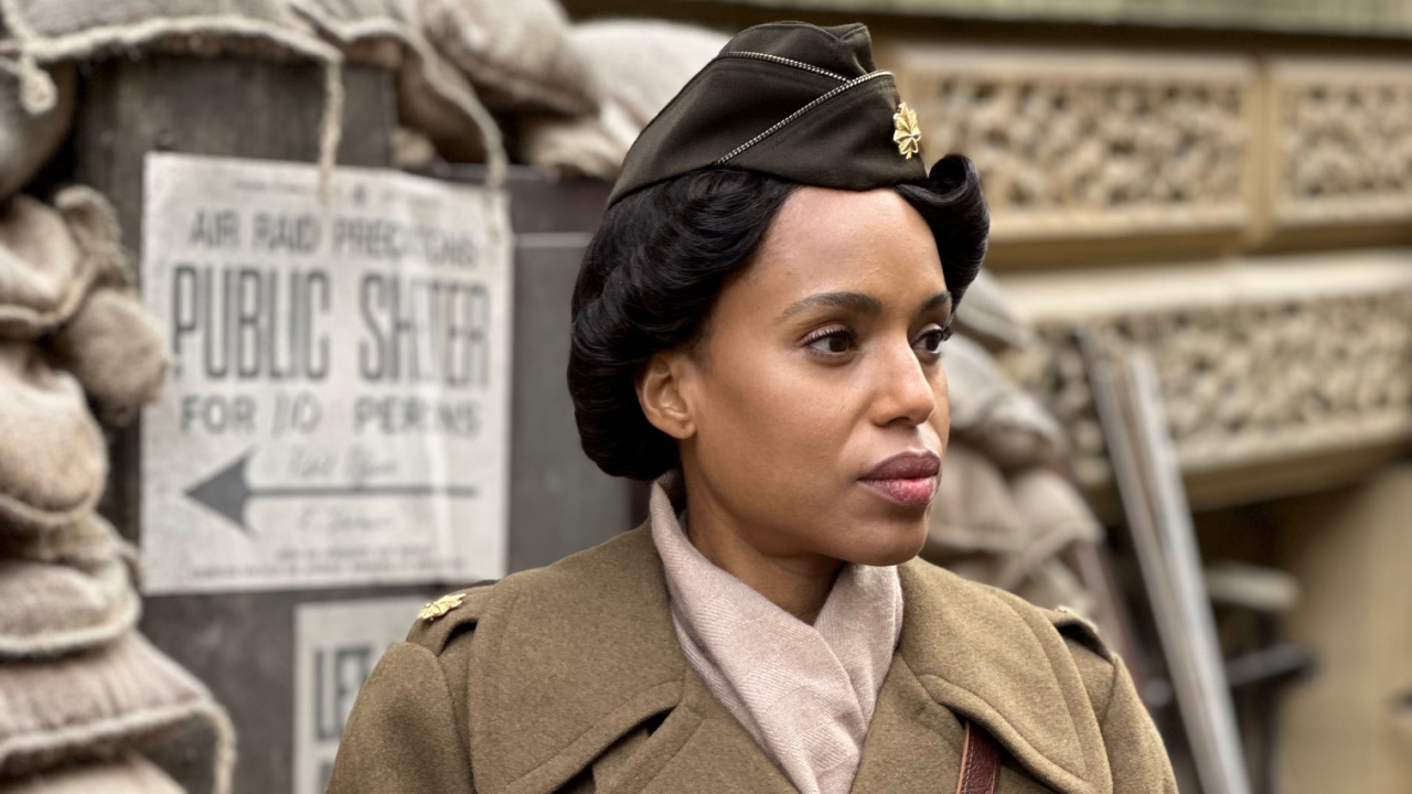 Kerry Washington in 'The Six Triple Eight'. Photo: Netflix.