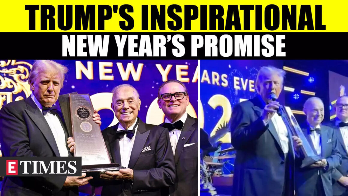 Donald Trump Delivers Inspirational New Year’s Address During Epic New Year Bash At Mar-A-Lago; WATCH