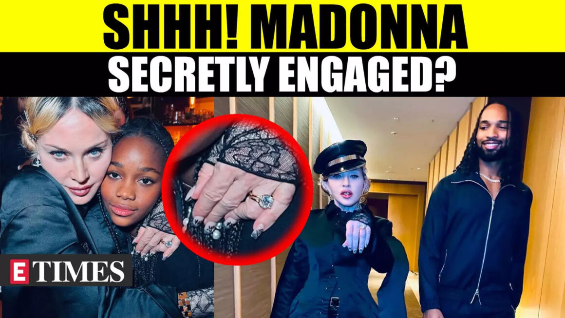 Madonna Drops Major Hint About Engagement with Giant Diamond Ring — Is Akeem Morris the One