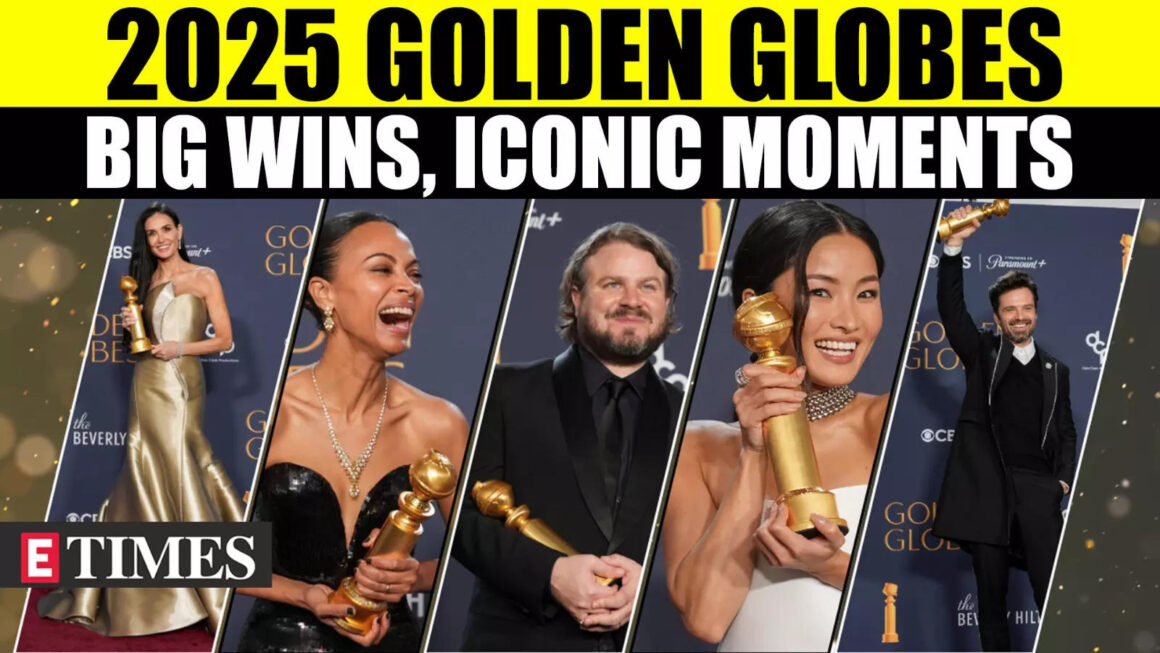 From Emilia Peréz To Demi Moore All The Stars Who Made History At The Golden Globes 2025