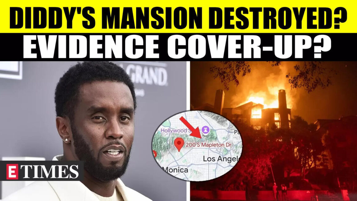 Wildfire Destroys Diddy's 'Freak-Off' Mansion? Internet Alleges Key Proof Lost