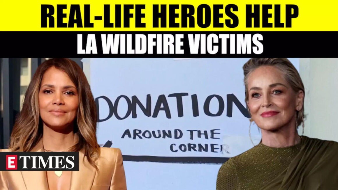 Halle Berry, Sharon Stone, Miley Cyrus Join Forces To Support LA Wildfire Victims