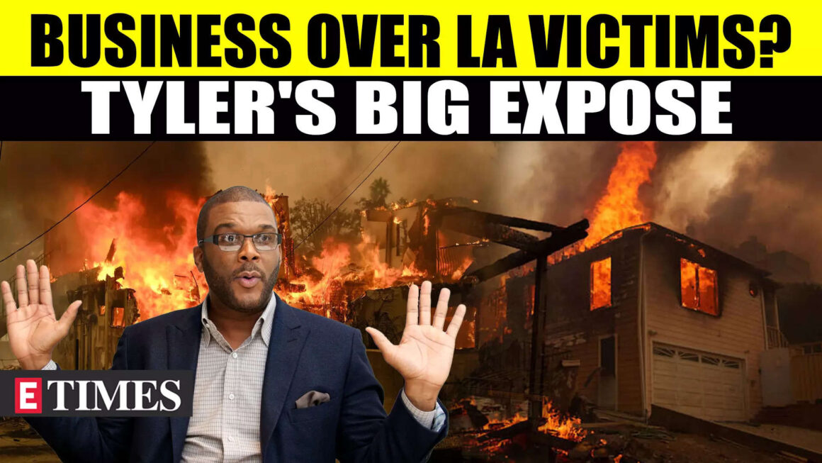 LA Wildfire Exposes Sick Move By Top Insurance Companies; Tyler Perry Speaks Out | WATCH