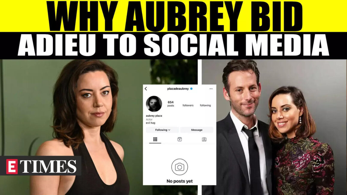 Aubrey Plaza Breaks Down; Quits Instagram After Director Husband Jeff Baena’s Tragic Death