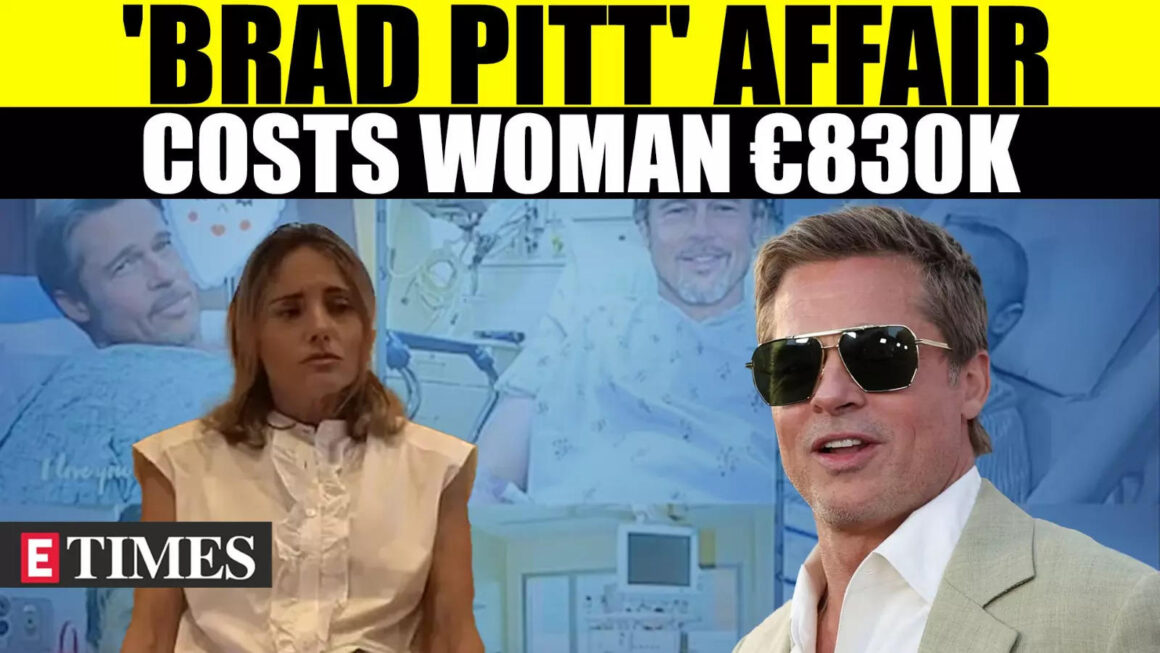 French Woman Divorces Husband For 'Brad Pitt', Online Affair Costs Her €830,000 | WATCH