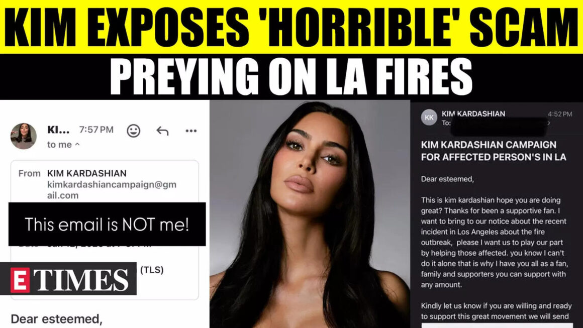 Kim Kardashian Fights Back Against Scammers Amid LA Wildfires Crisis