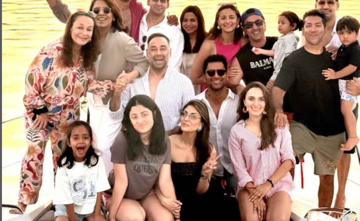 Alia Bhatt, Ranbir Kapoor, Neetu Kapoor, Soni Razdan’s Thailand Famjam. Ayan Mukerji’s There As Well