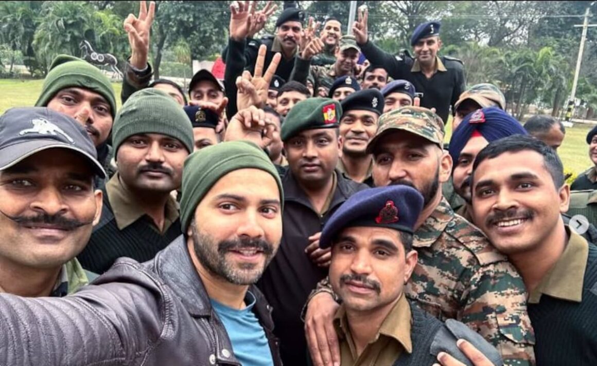 Varun Dhawan Celebrates Army Day With “Real Heroes Of India” While Prepping For Border 2