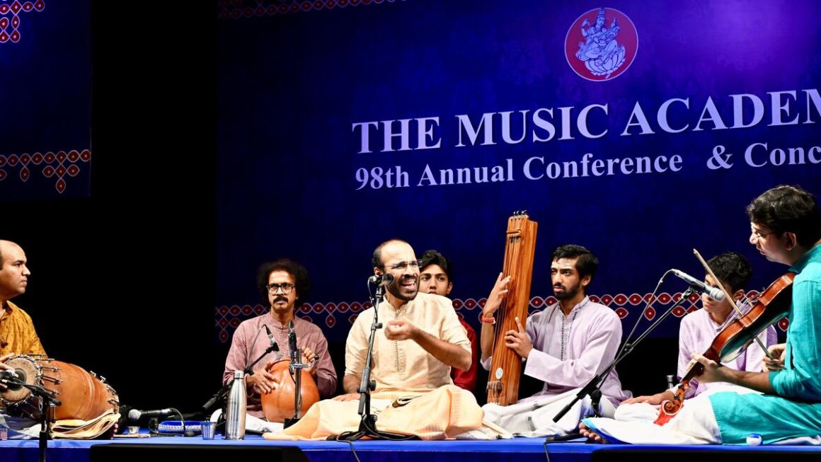 Kalyanapuram Aravind’s singing is an ode to his guru T.N. Seshagopalan’s bani