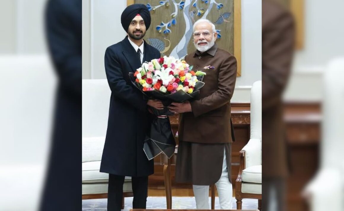 Praising India’s Culture, Diljit Dosanjh Proposes “Events Bigger Than Coachella” To PM Modi