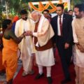 Chiranjeevi celebrates Pongal with PM Narendra Modi in Delhi; watch : Bollywood News