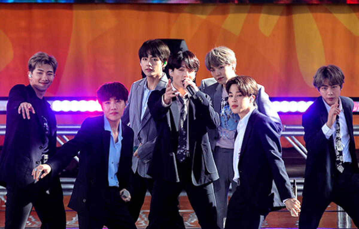 File photo: Members of K-Pop band BTS perform on ABC’s ‘Good Morning America’ show in Central Park in New York City, U.S., May 15, 2019. 