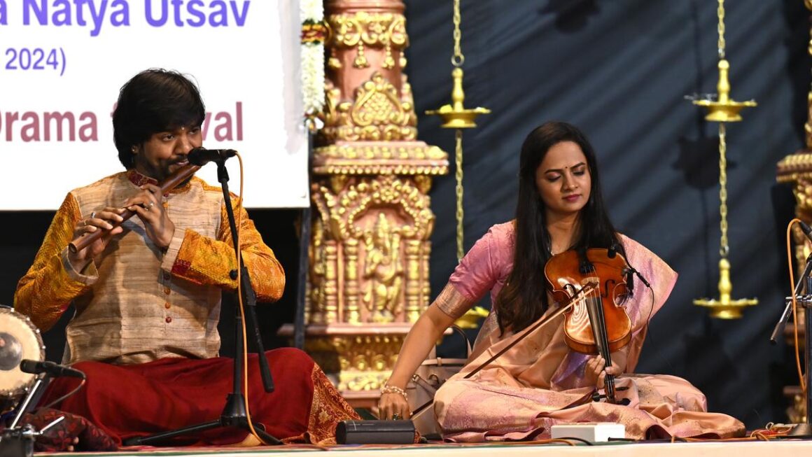 JA Jayant and Nandini Shankar’s flute and violin jugalbandi hit all the high notes