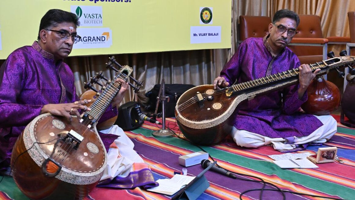 Iyer Brothers drew from a vast repertoire of compositions at their veena concert