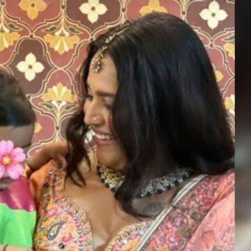 Here’s A Glimpse Of Swara Bhaskar’s Daughter Raabiyaa Admiring Her Mother’s Mehendi And Blow-Dry