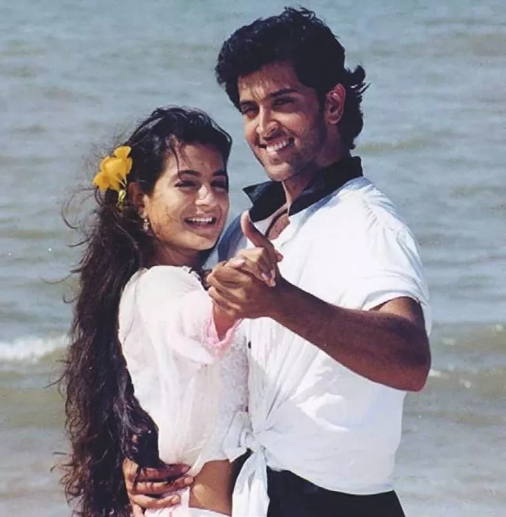 Ameesha and Hrithik in Kaho Naa Pyaar Hai