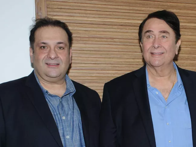 Rajiv and Randhir Kapoor