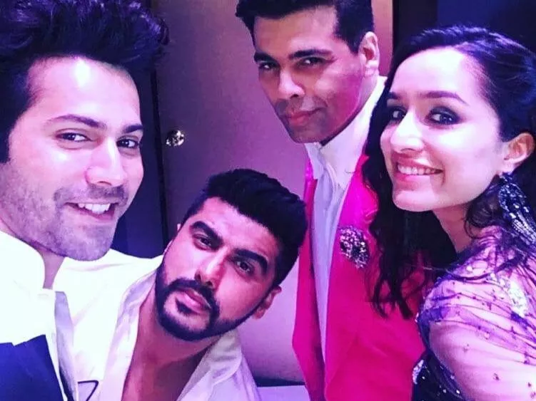 Arjun Kapoor, Varun Dhawan, Karan Johar, Dharma Production