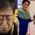 Delhi Chief Minister, Atishi Marlena Cries After BJP’s Ramesh Bidhuri Allegedly Targeted Her Father