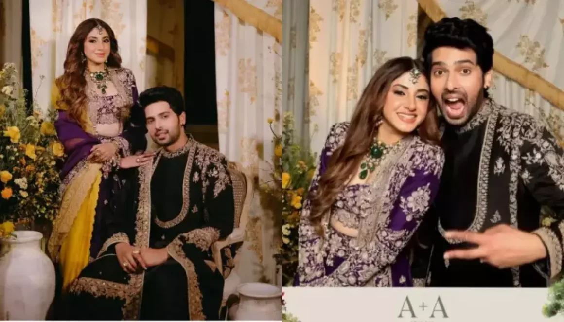 Armaan Malik And Aashna Shroff Exude Royalty In Dazzling Pictures From Their ‘Mehfil-E-Mehndi’