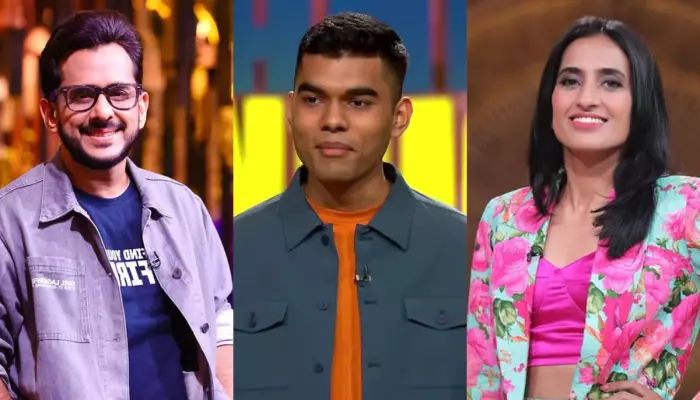 'Shark Tank India 4' Vineeta Singh And Aman Gupta Get Annoyed By A 19 Year Old Pitcher's Comment