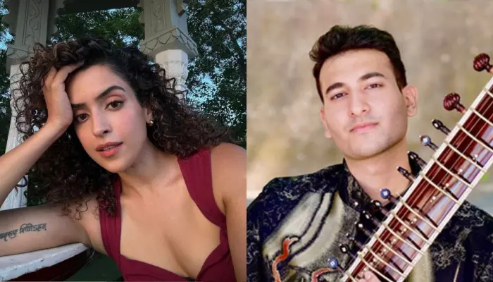 Is Sanya Malhotra Dating Viral Sitarist, Rishab Rikhiram Sharma? Netizens Dig Out Possible 'Proof'