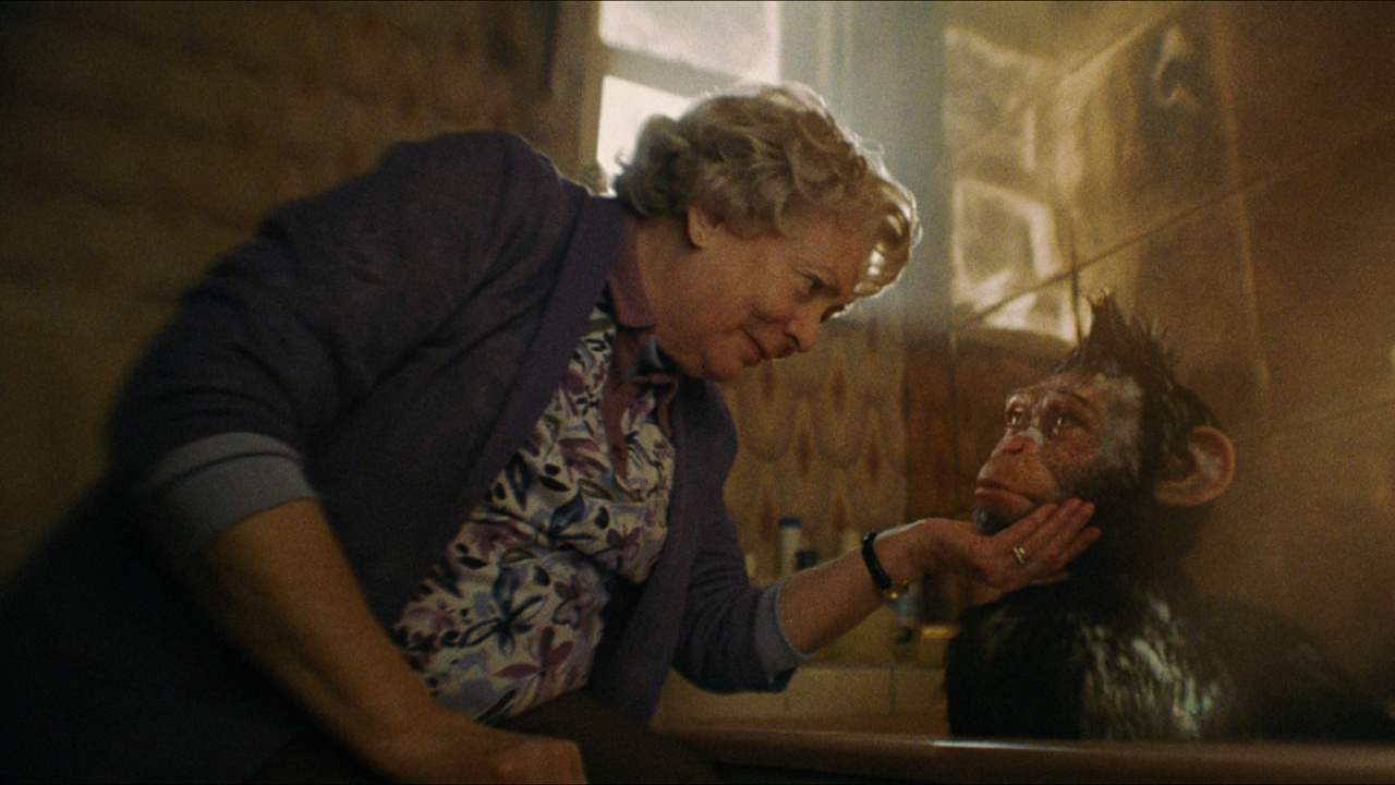 Alison Steadman as “Betty" in 'Better Man' from Paramount Pictures.