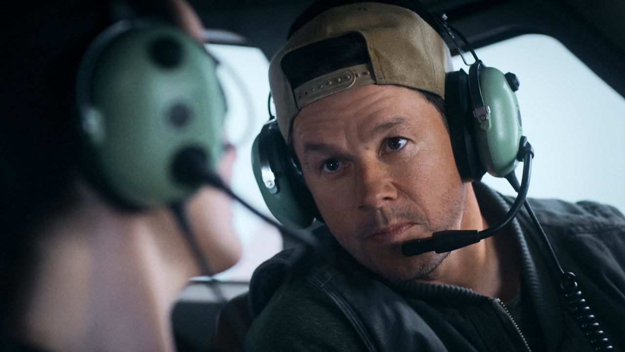 Mark Wahlberg in 'Flight Risk'. Photo: Lionsgate.