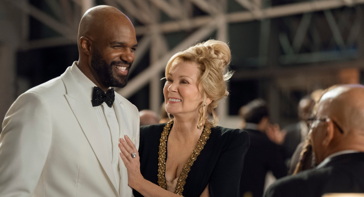 Carl Clemons-Hopkins and Jean Smart in 'Hacks' Season 3.