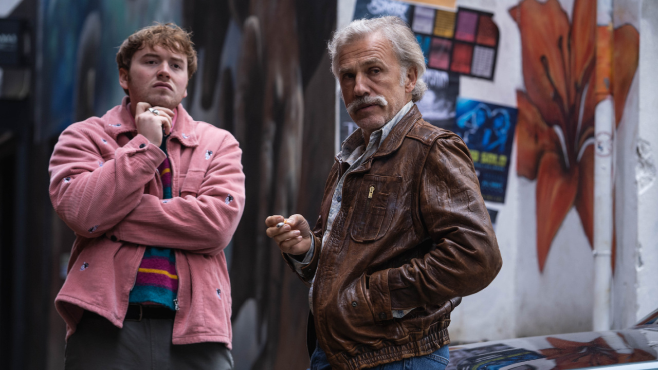 (L to R) Cooper Hoffman and Christoph Waltz in the Action/Comedy film 'Old Guy', a The Avenue release. Photo courtesy of The Avenue.